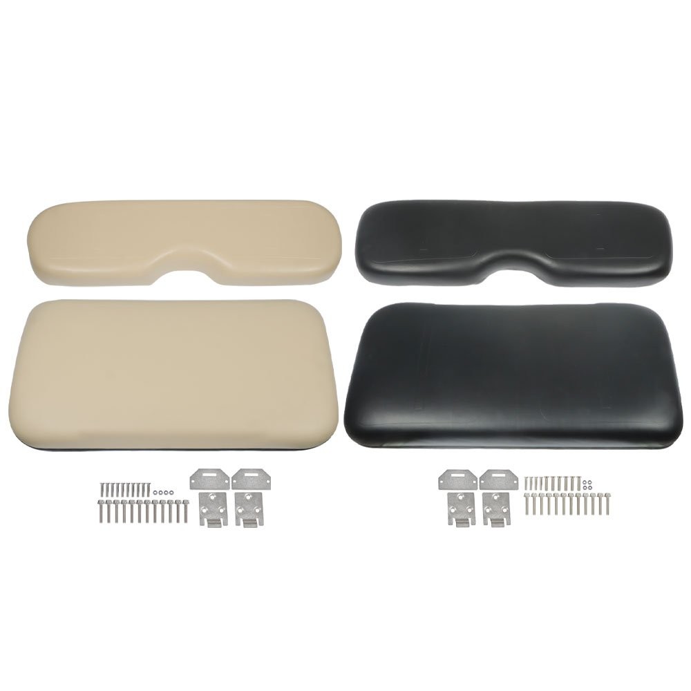 Front Seat Cushion For EZGO Medalist TXT 1993-2013 Golf Carts with Hardware