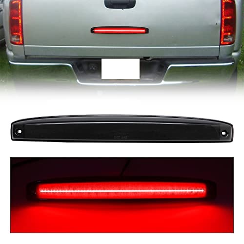 LED Rear Tailgate Light Compatible A1, Ram 2500 3500 (2003-2006)Smoked Red