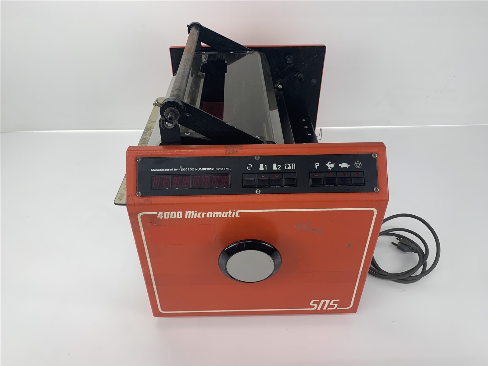 SOCBOX Numbering Systems SNS 4000 Micromatic - Parts Unit