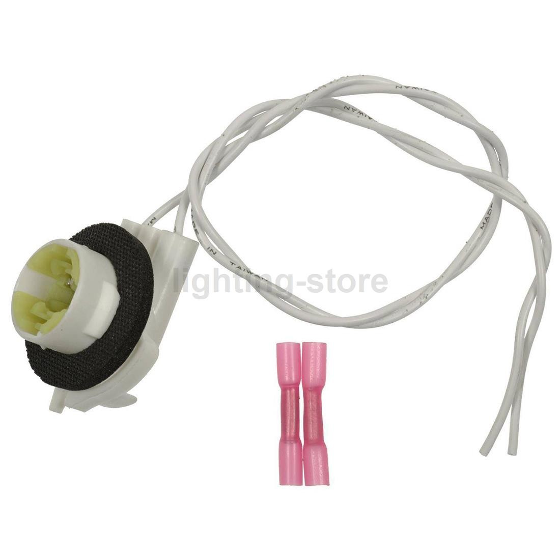 Daytime Running Light Socket Fits Chevy 2007-2007 Avalanche 2 pcs