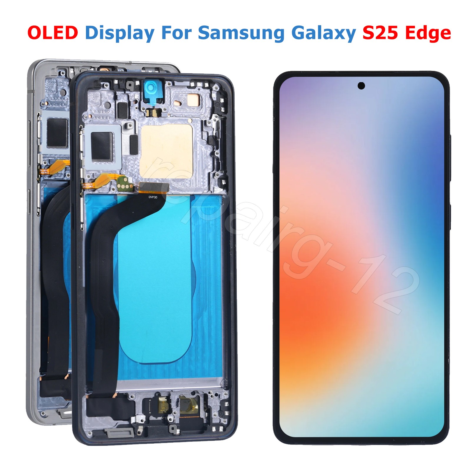 OLED For Samsung Galaxy S25 Edge SM-S937U/W Display Screen Replacement Digitizer