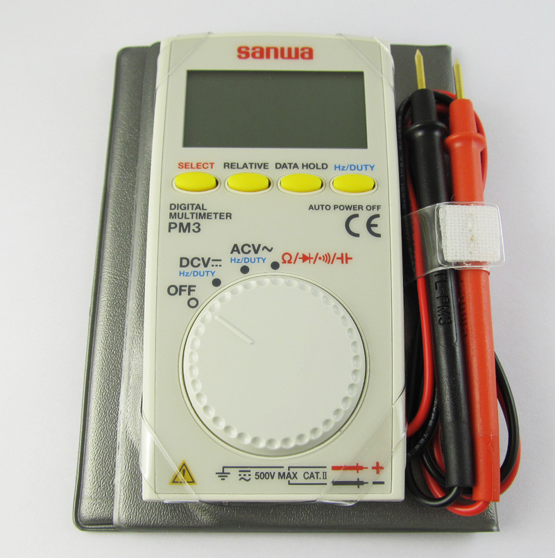 1pc Sanwa PM3 Portable Mini Pocket Multi-function Digital Multimeter Tester