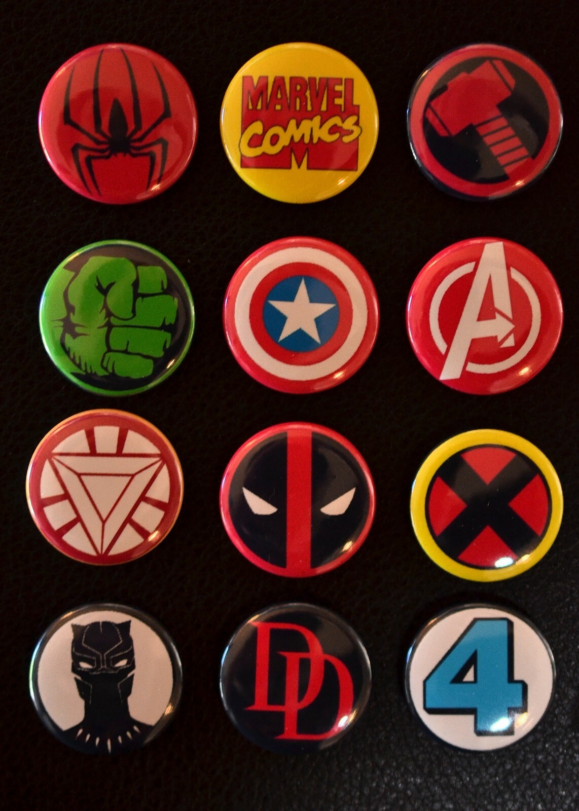 Marvel Comic Character - Keychain - Choose From 12 Designs