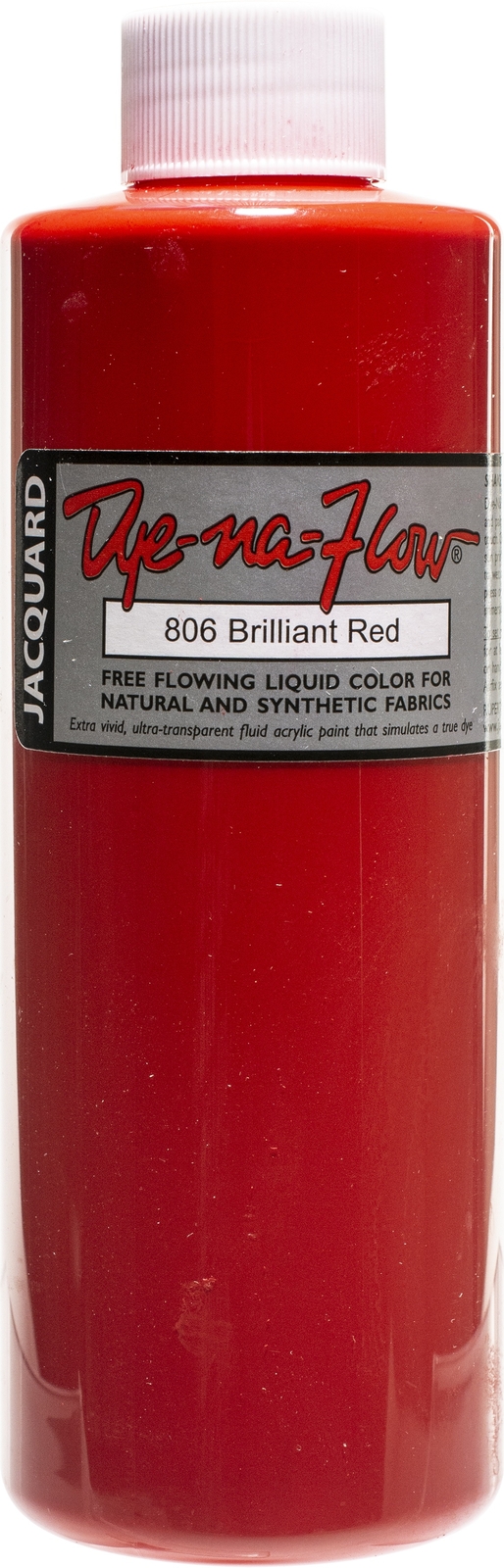 Jacquard Dye-Na-Flow Liquid Color 8oz-Brilliant Red (Pack of 1)