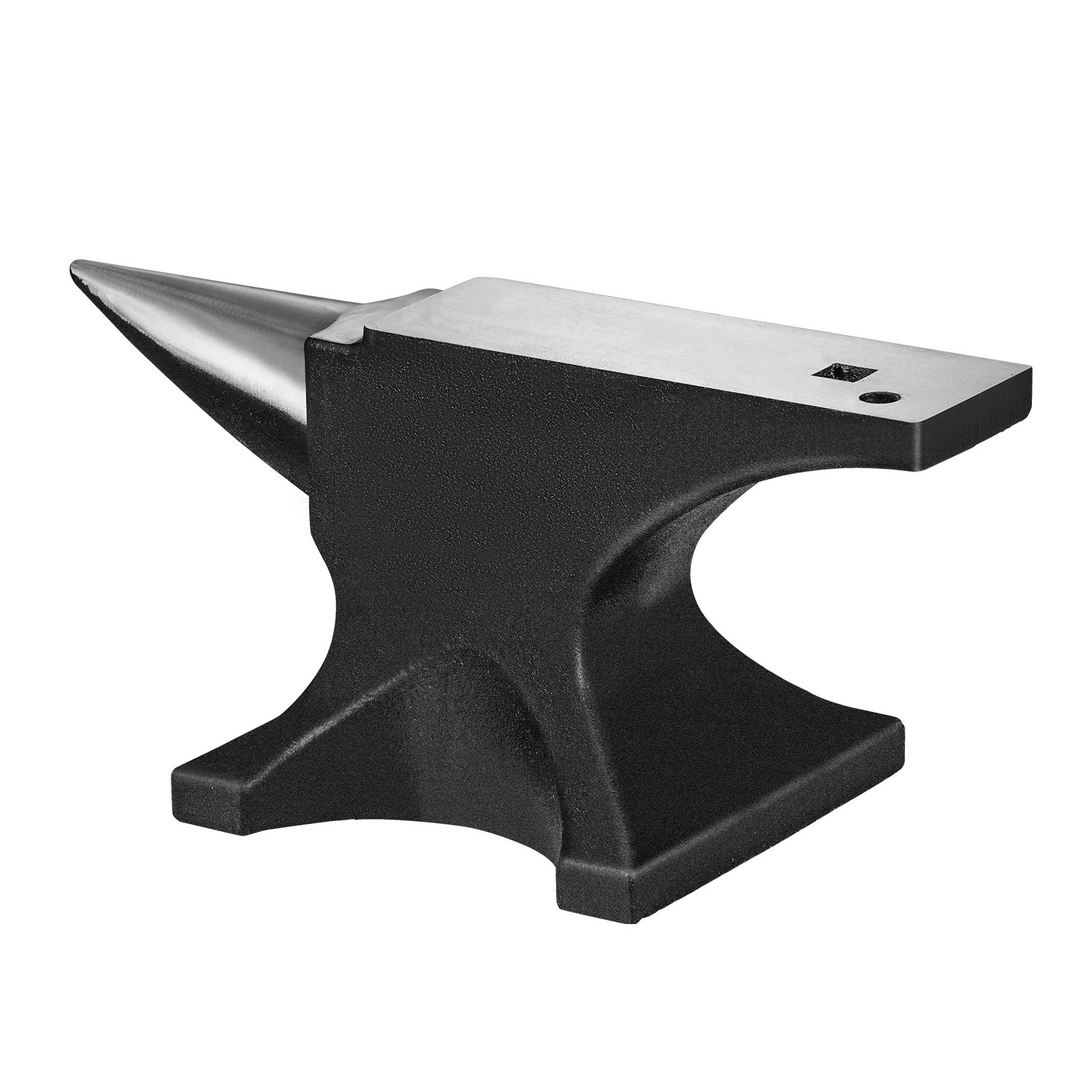 UimosoSingle Horn Anvil Cast Steel Anvil 66 lbs Blacksmith for Forging Metalwork