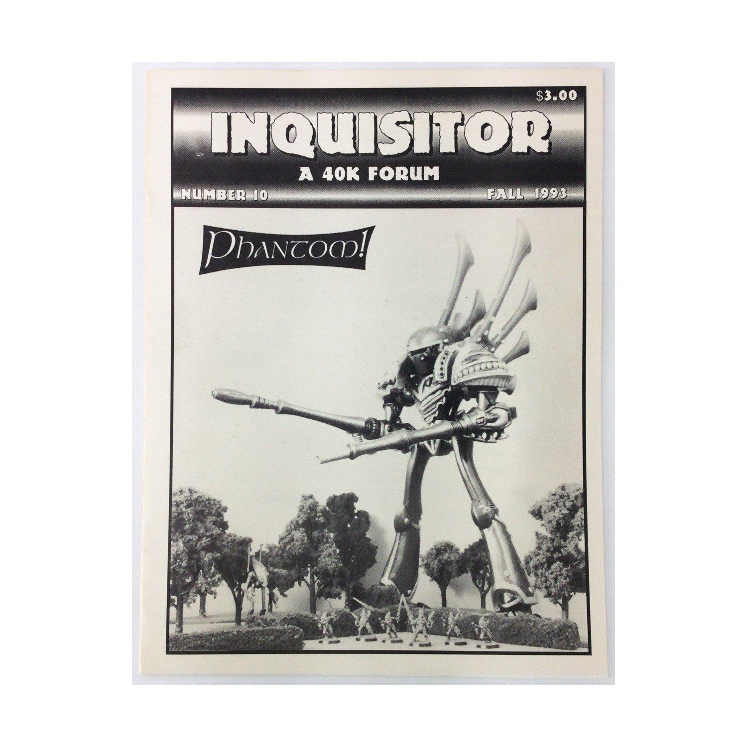Tim DuPertui Inquisitor Ma  #10 "Phantom!, Hot Lead, Modeling Vegetatio Mag VG+