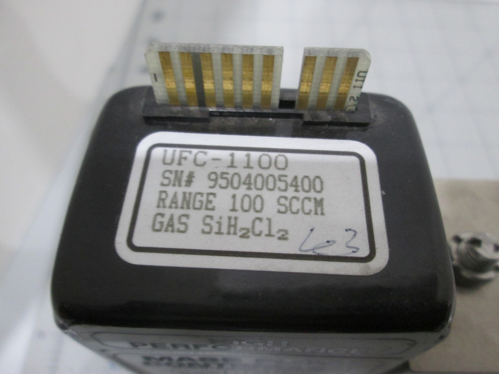 Unit, UFC-1100, Mass Flow Controller, SiH2CL2, 100 SCCM, Used