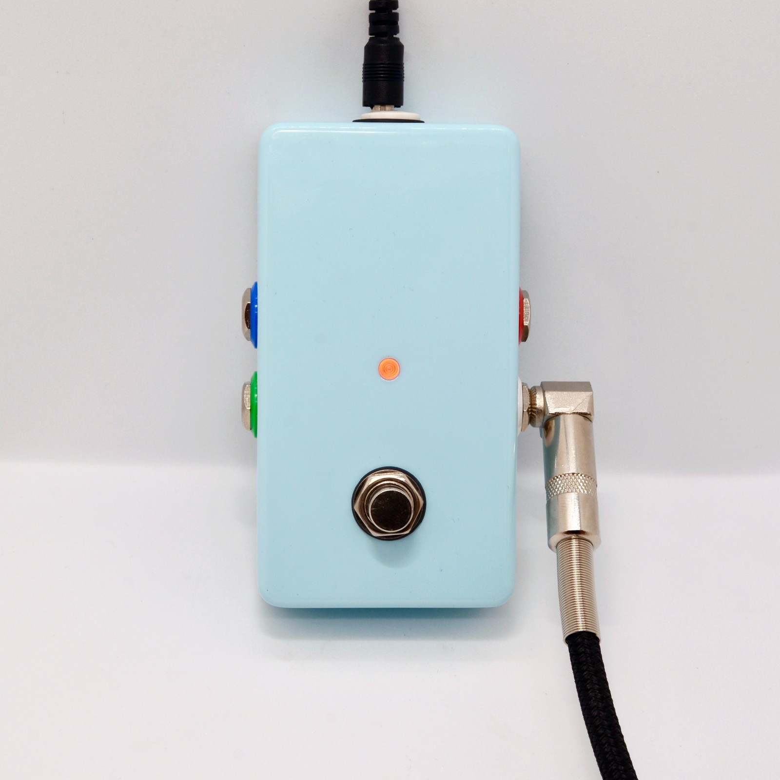 Treats-Audio, True Bypass Looper Pedal Box - Blue
