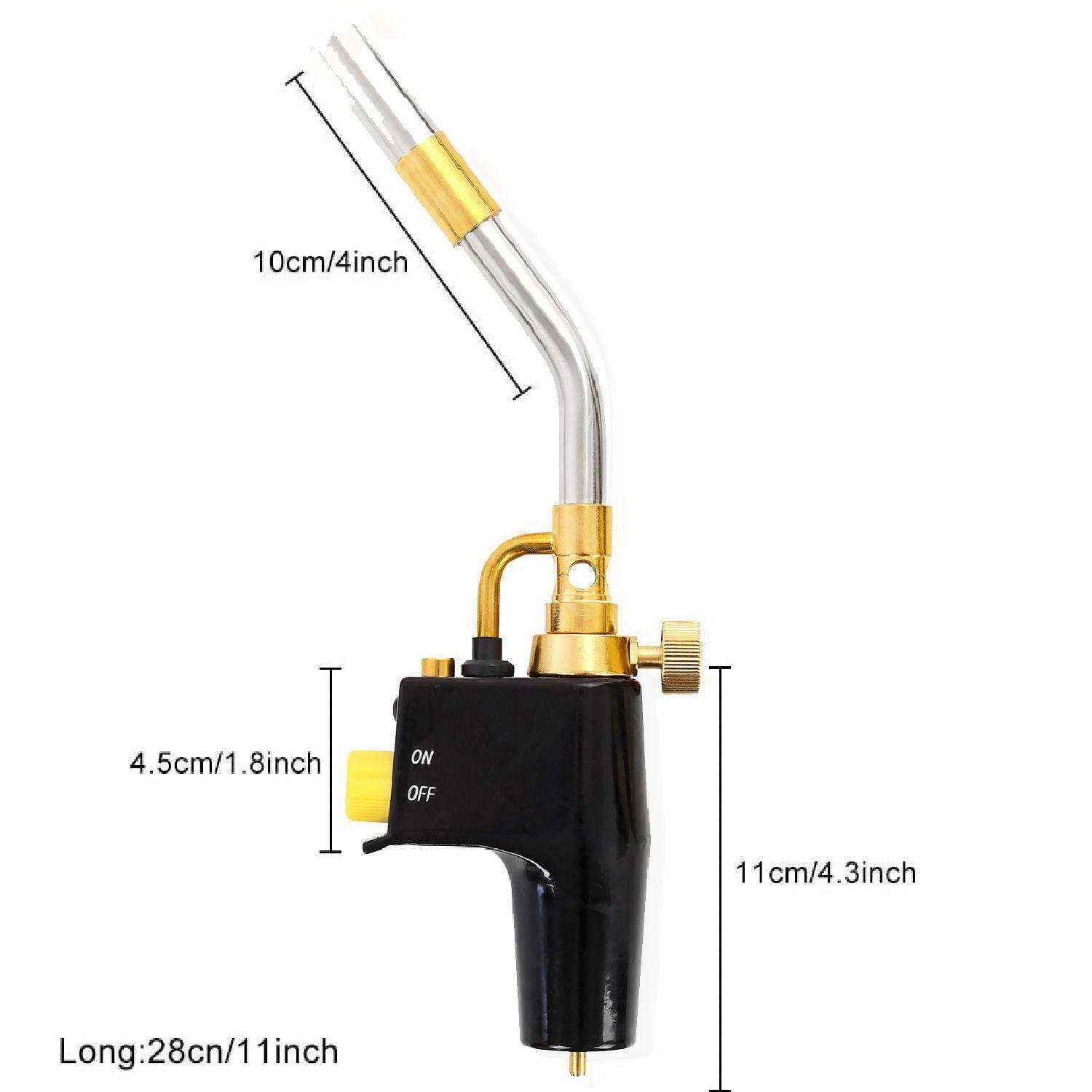 Mapp Propane Torch Head TS8000 Trigger Start Welding Brazing Torch Welding Flame
