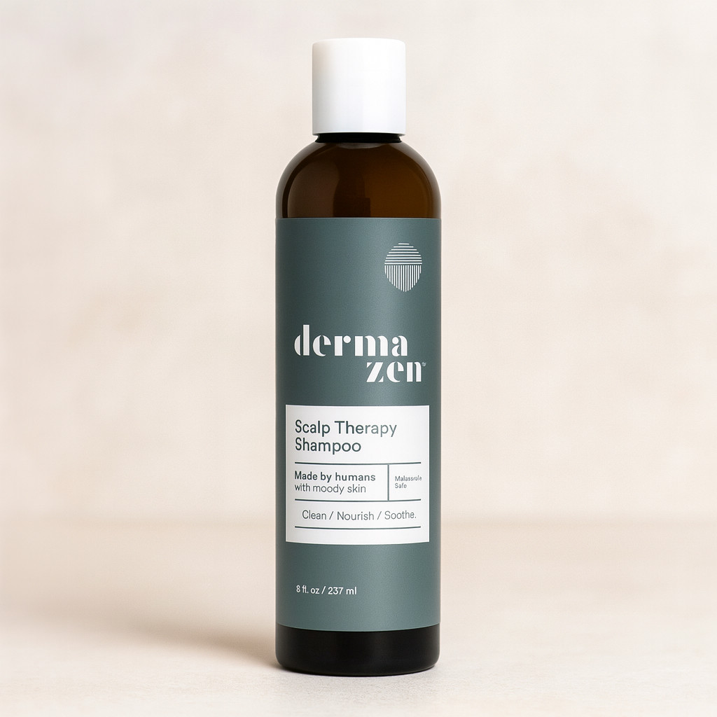 Dermazen Cleansing Scalp Therapy Shampoo 8oz NEW – For Seborrheic Dermatitis