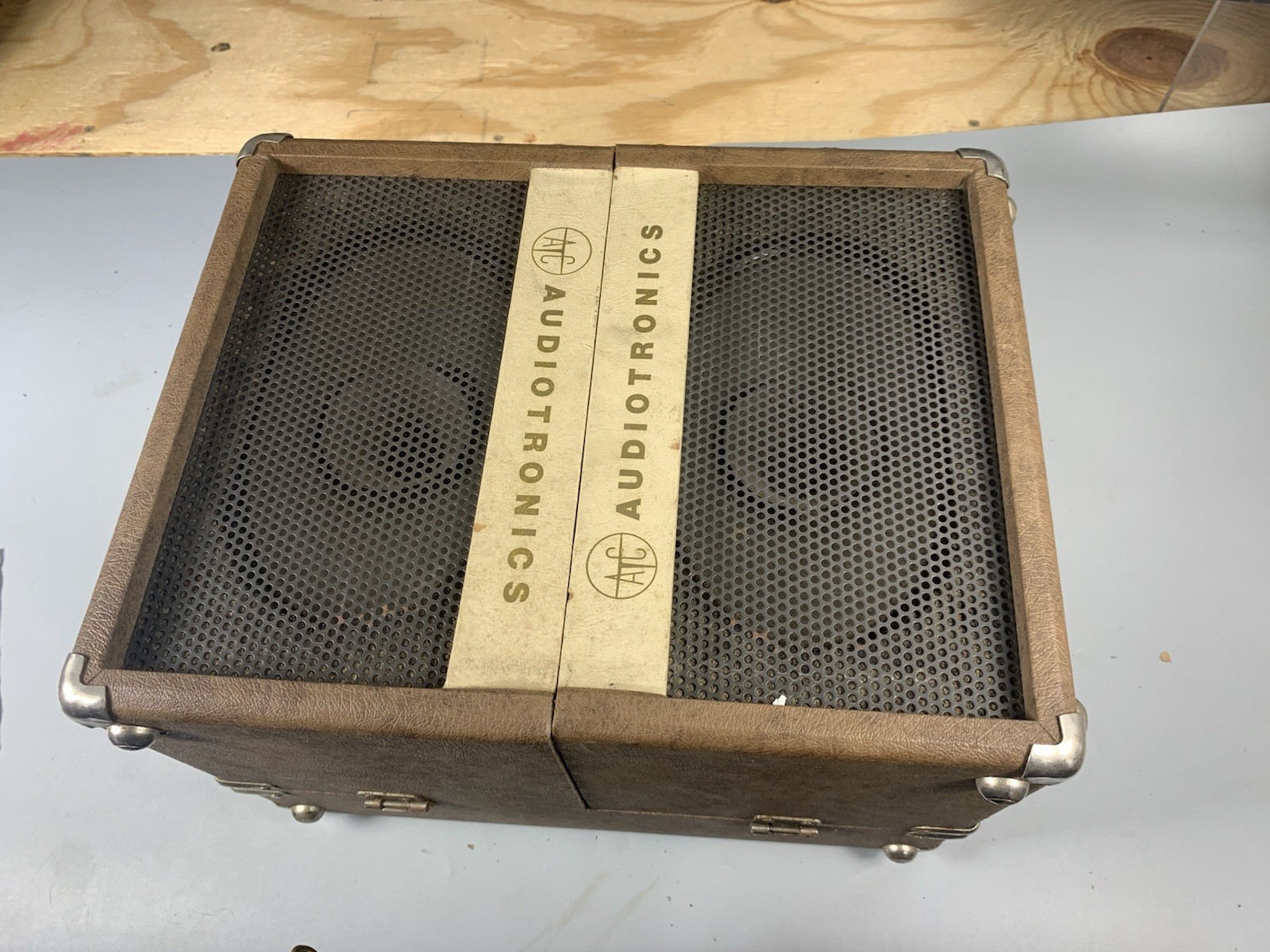 Audiotronics 340 St Record Player Vintage Untested SH12