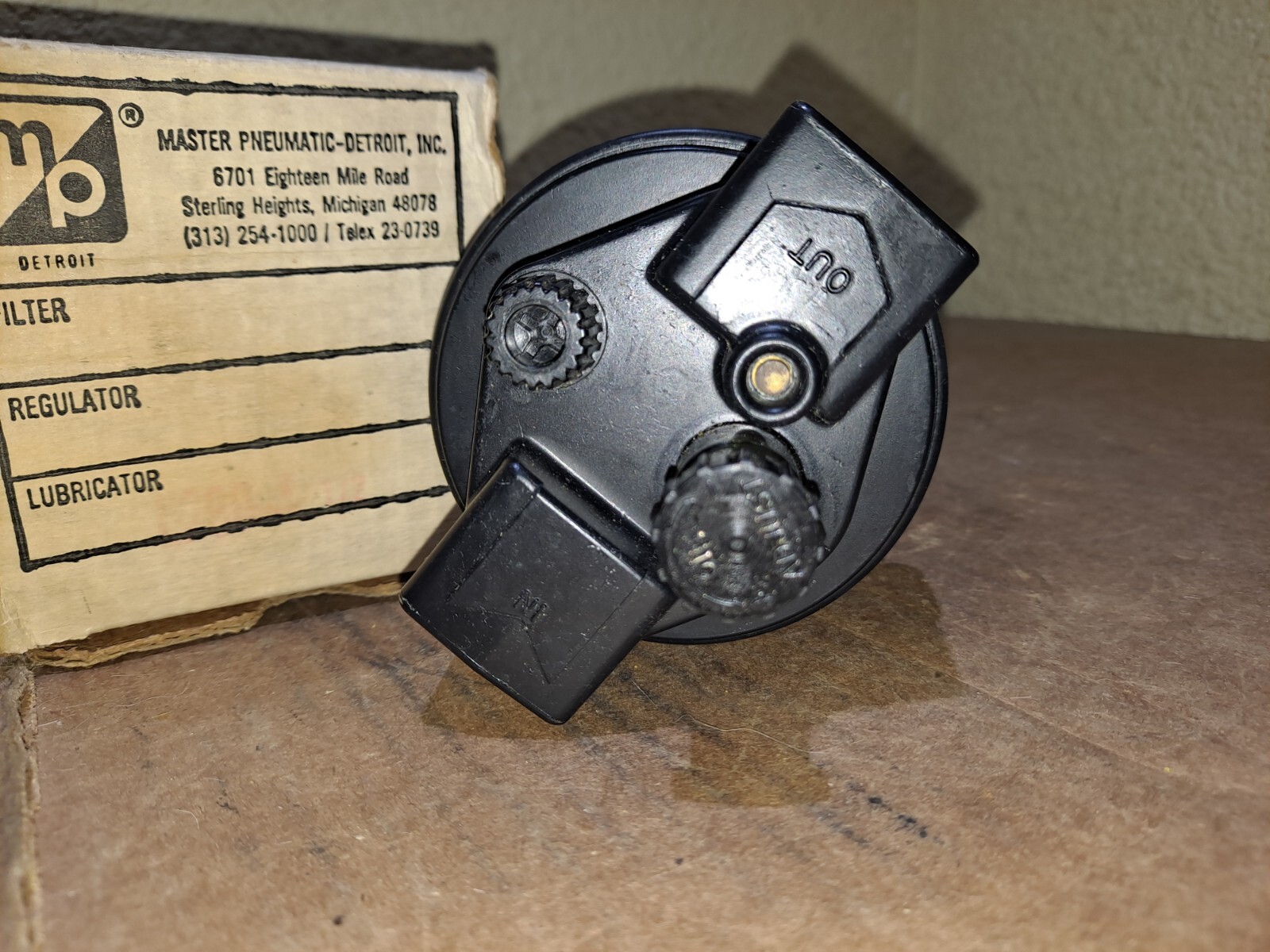 NEW MASTER PNEUMATIC L28D LUBRICATOR Fast Shipping