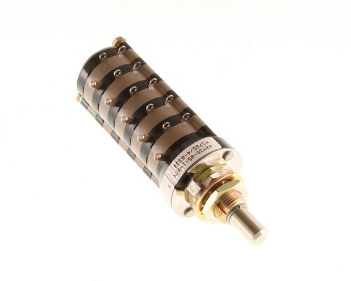 M3786/4-0389 Grayhill Rotary Switch Flatted Shaft Solder Lug 42M36-05-1-02N