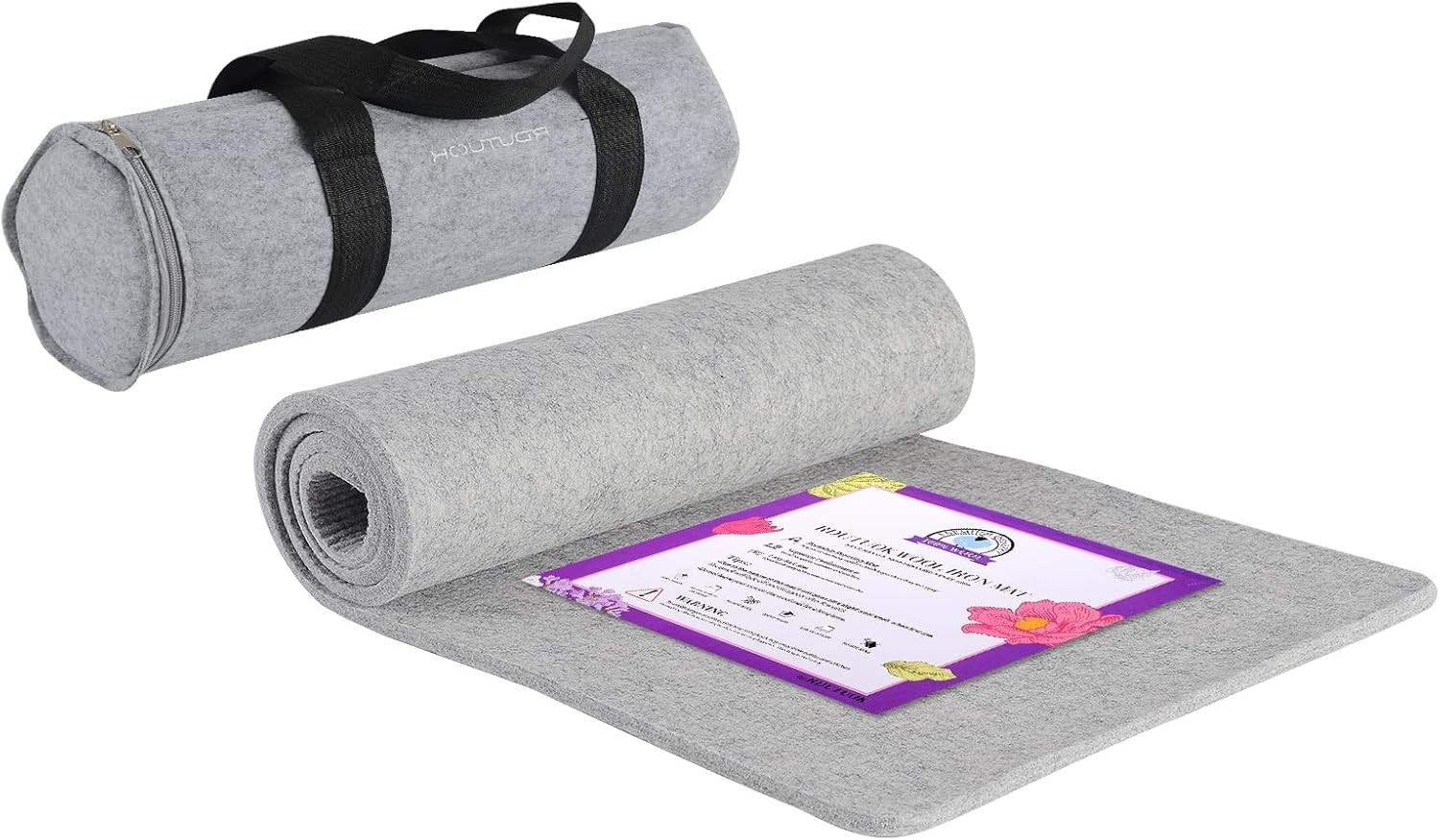 Rdutuok 54x15 Inches Wool Pressing Mat for Quilting Ironing 54 x 15 inches