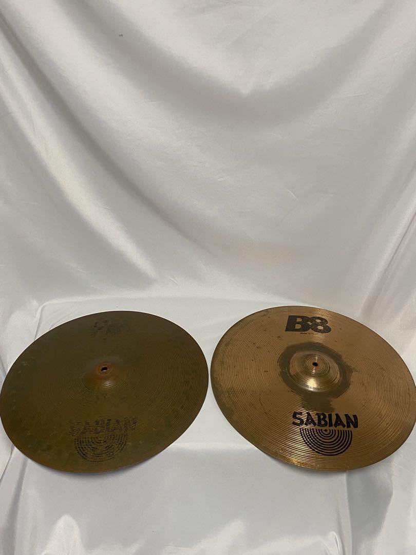 SABIAN 20 Inch Cymbals Set High Quality Sound for Drummers Music Lovers