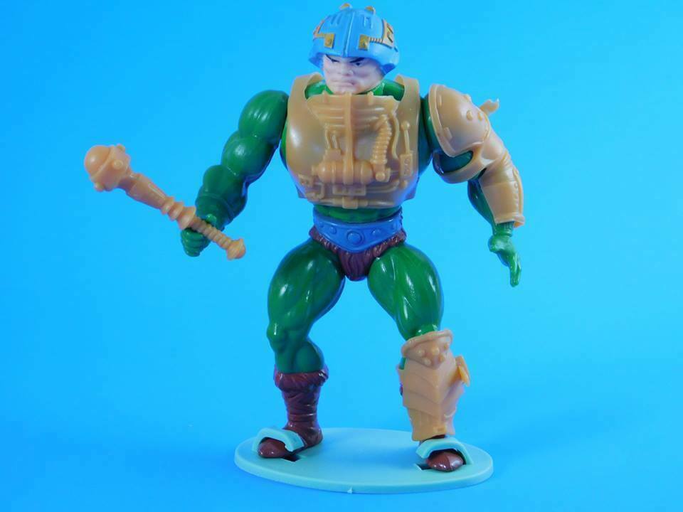 70 x Action Figure Stands - Vintage Masters of the Universe MOTU - He-Man -GREEN