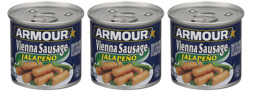 Armour Vienna Sausage Jalapeno Flavored 3 Pack