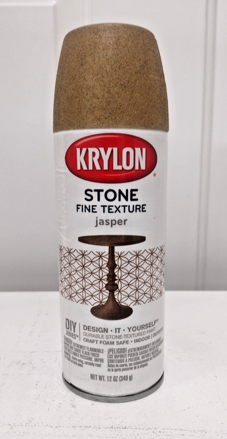 Krylon Stone Fine Texture Spray Paint Jasper 12 oz NEW