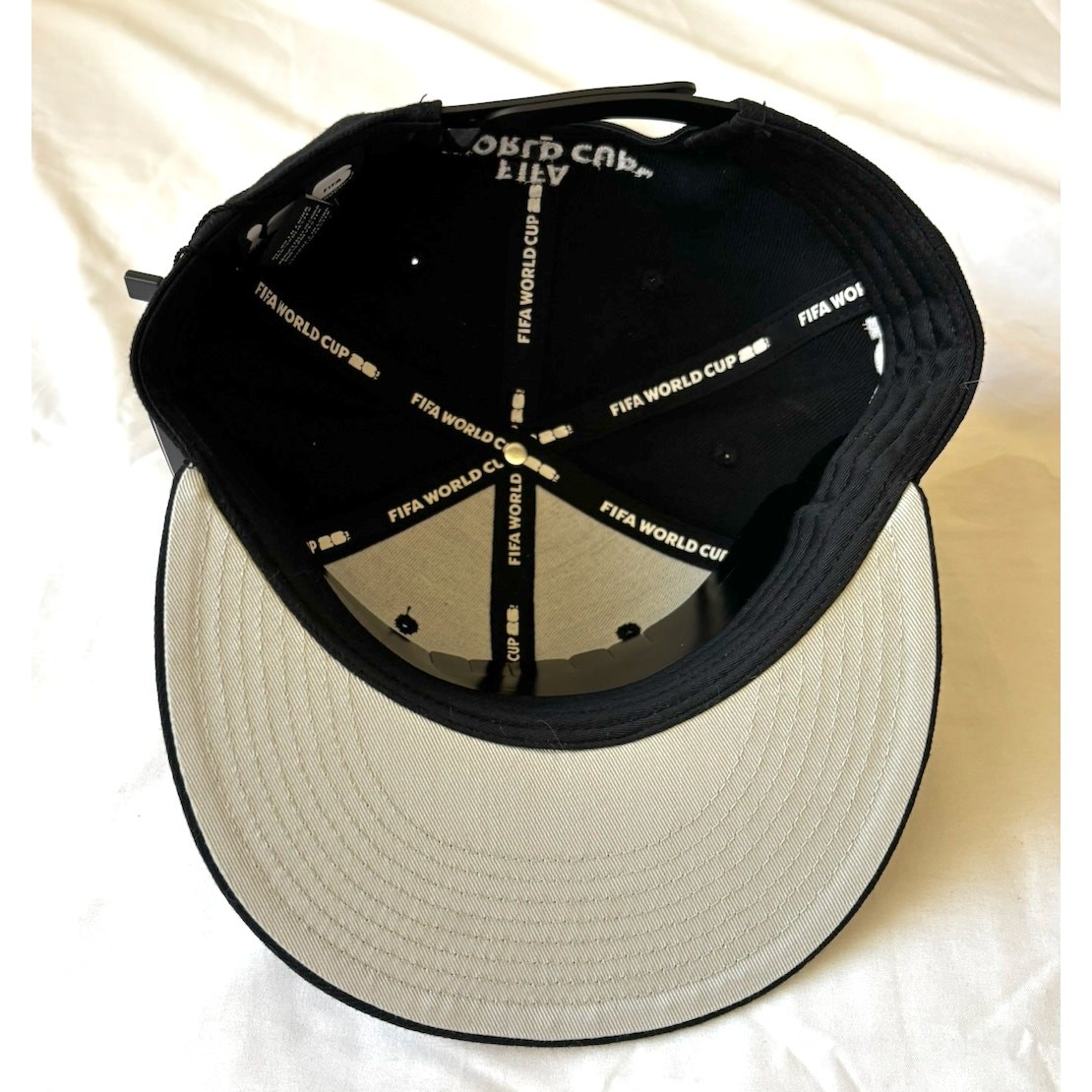 FIFA World Cup 2026 Black CANADA MEXICO USA Snapback Cap Official Licensed Hat