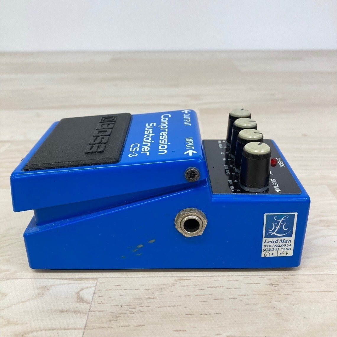Boss CS-3 Compression Sustainer Guitar Effect Pedal Good