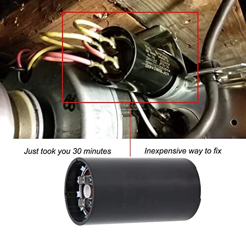 19988A Capacitor 70 MFD 220 Vac 60 Hz Garage Door Opener Starting Capacitor R...