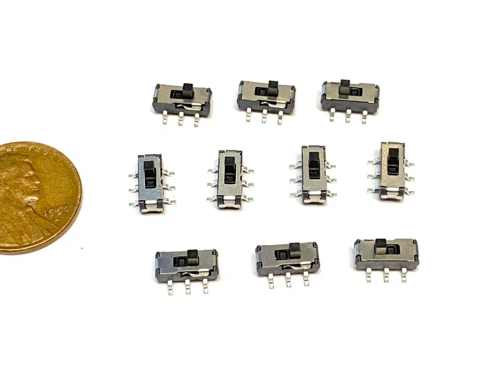 10 Piece  MSS22D18 6 Pin Slide switch SLIDE SWITCHES PCB Tactile PCB smd