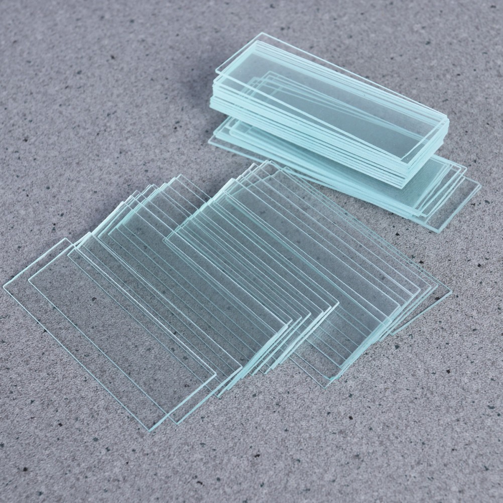 50PCSchild microscope MICROSCOPE SLIDES AND COVERS cover microscope slides