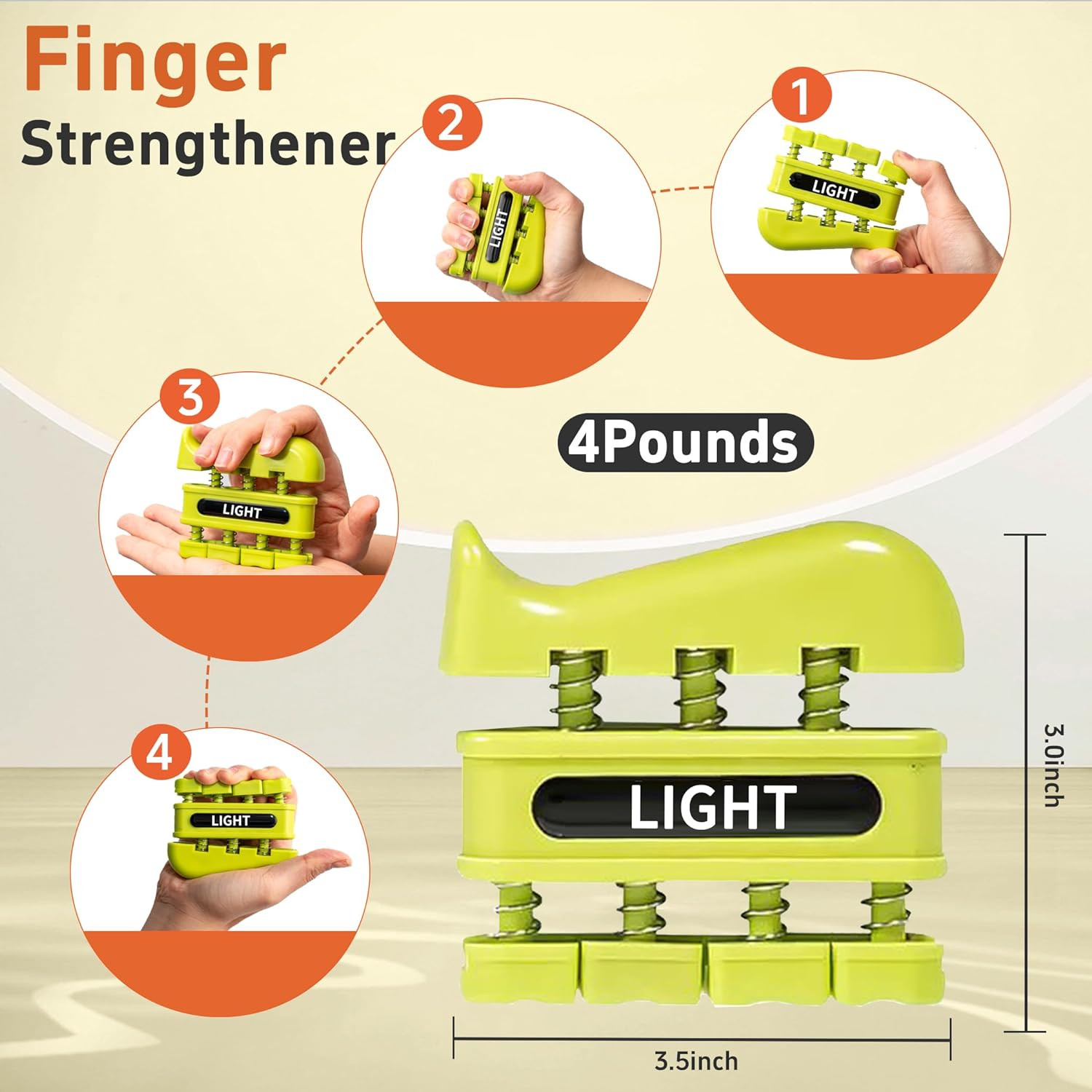 Grip Strength Trainer, Finger Strength Trainer for Grip Strength Training for Fi