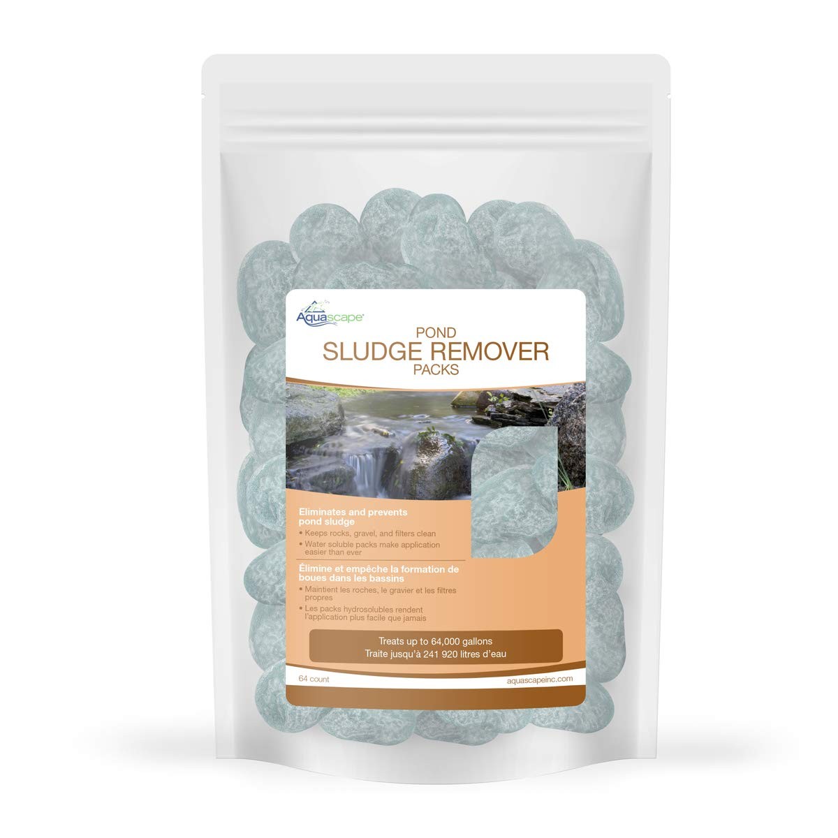 Aquascape Pond Sludge Remover Water Treatments Packs, 72 Packs | 96082
