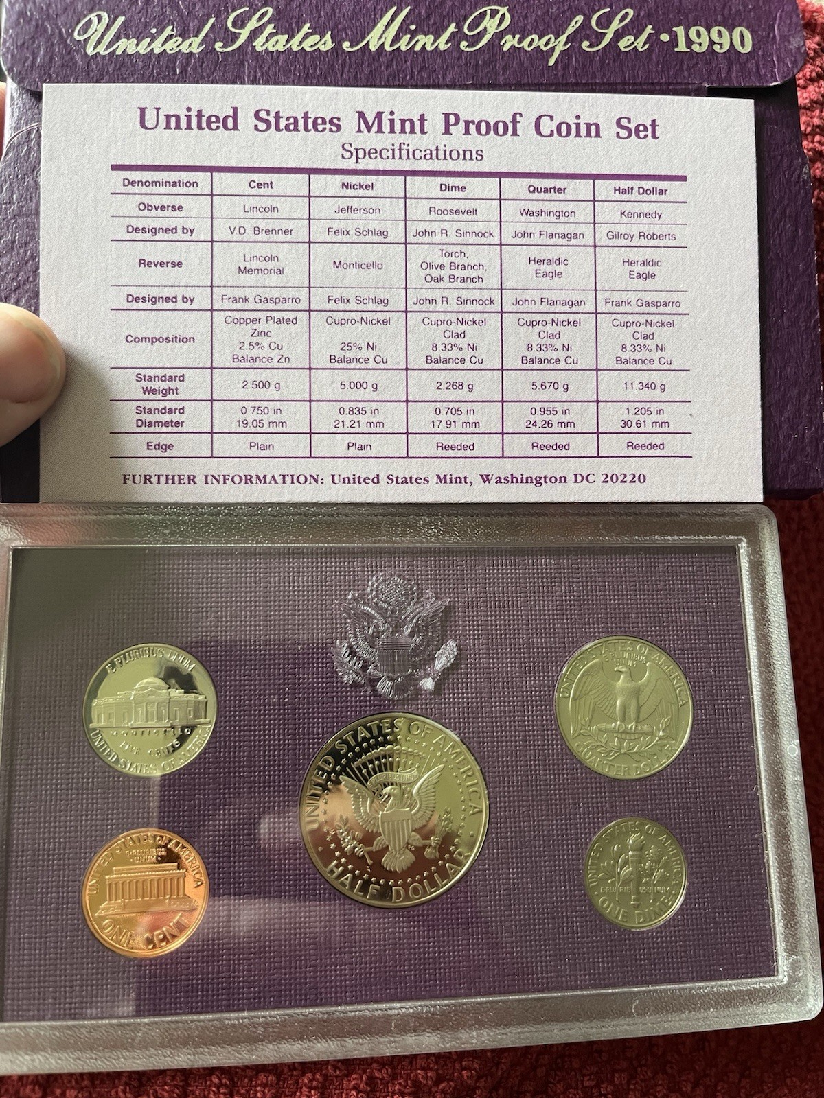 1990 United States Proof Set