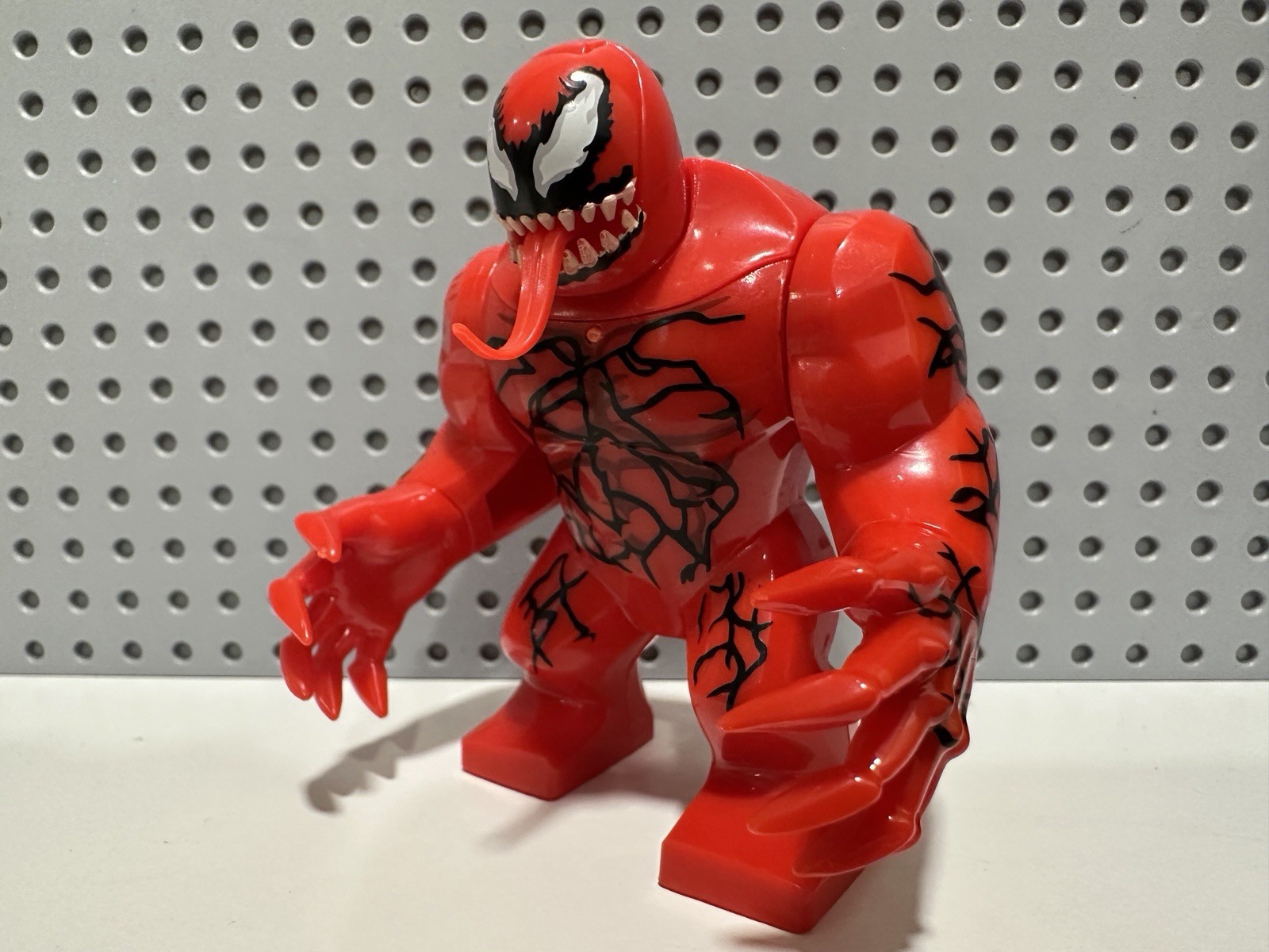 LEGO Marvel Carnage Big Fig Spider-Man Custom Minifigure New