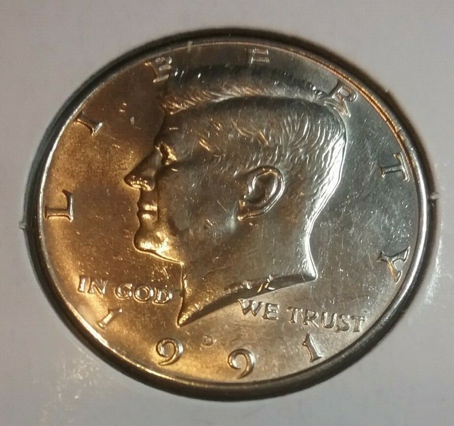 1991 Kennedy P&D Half Dollars - BU - Uncirculated