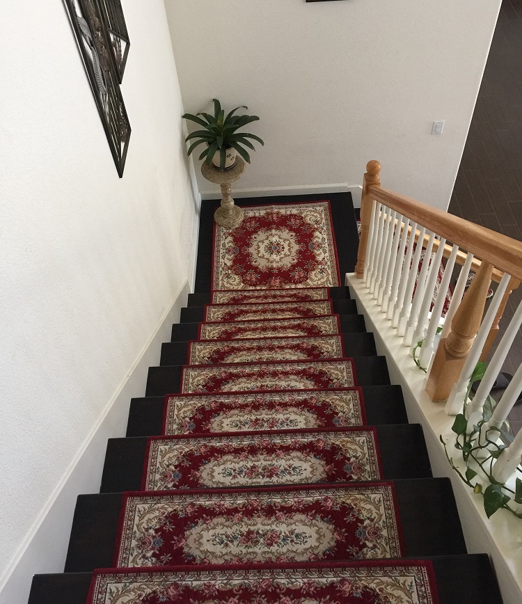 Acrylic Stair Trend Protector Landing Protector Frontage Mat, Stair runner decor