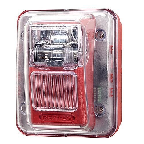 Gentex WGECB24-75PWR Outdoor Wall Mount Horn/Strobe - Same Day Shipping (SEALED)