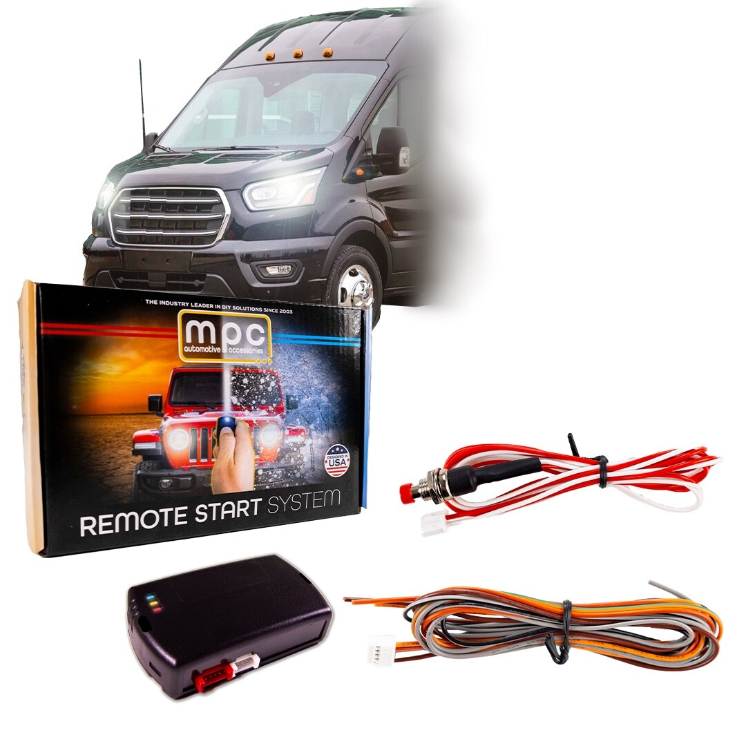 Factory Remote Activated Start Kit For 2022-2023 Ford Transit-250 Key-To-Start