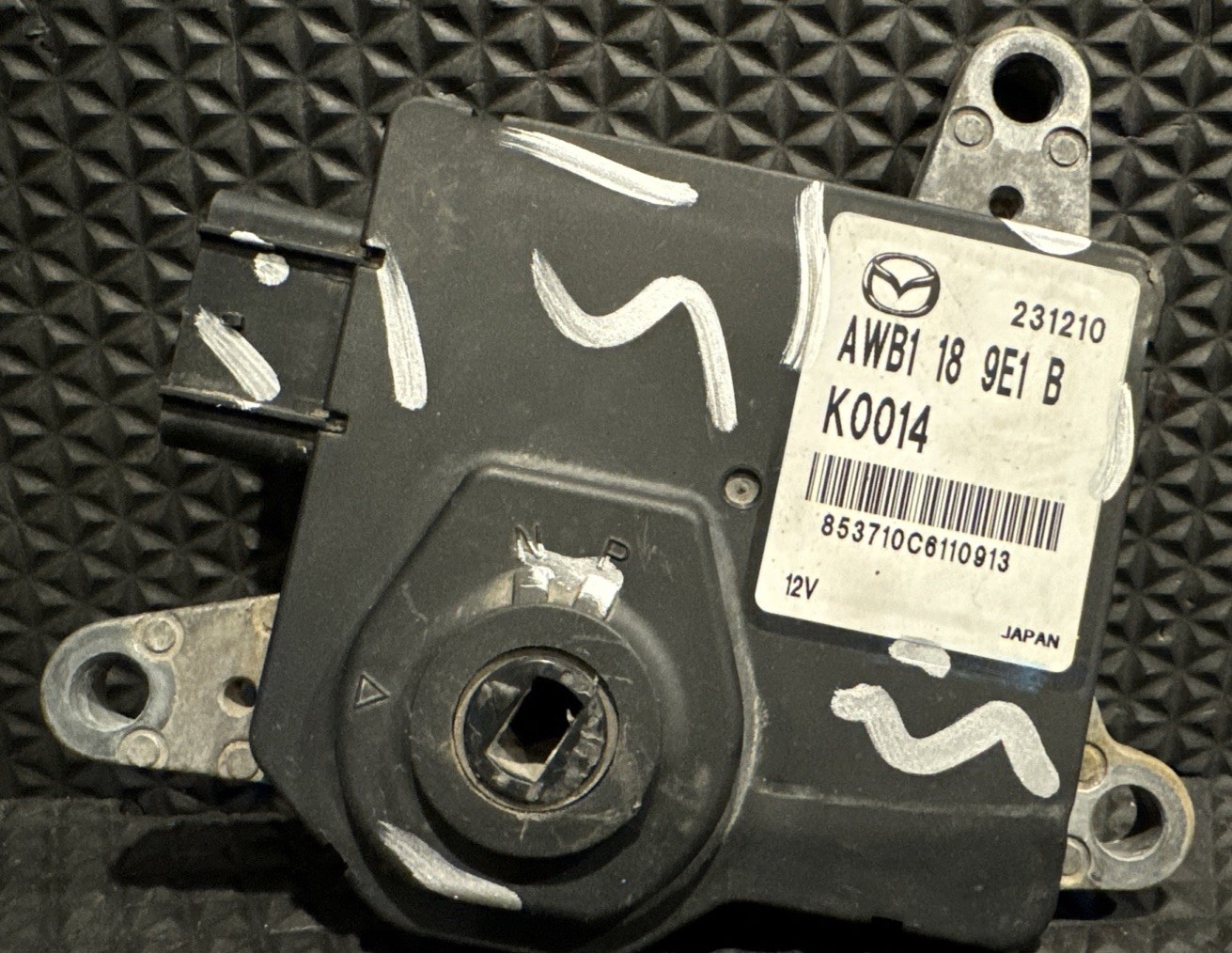 2011-2015 MAZDA CX-9 AUTOMATIC TRANSMISSION CONTROL MODULE TCM TCU AWB1189E1B