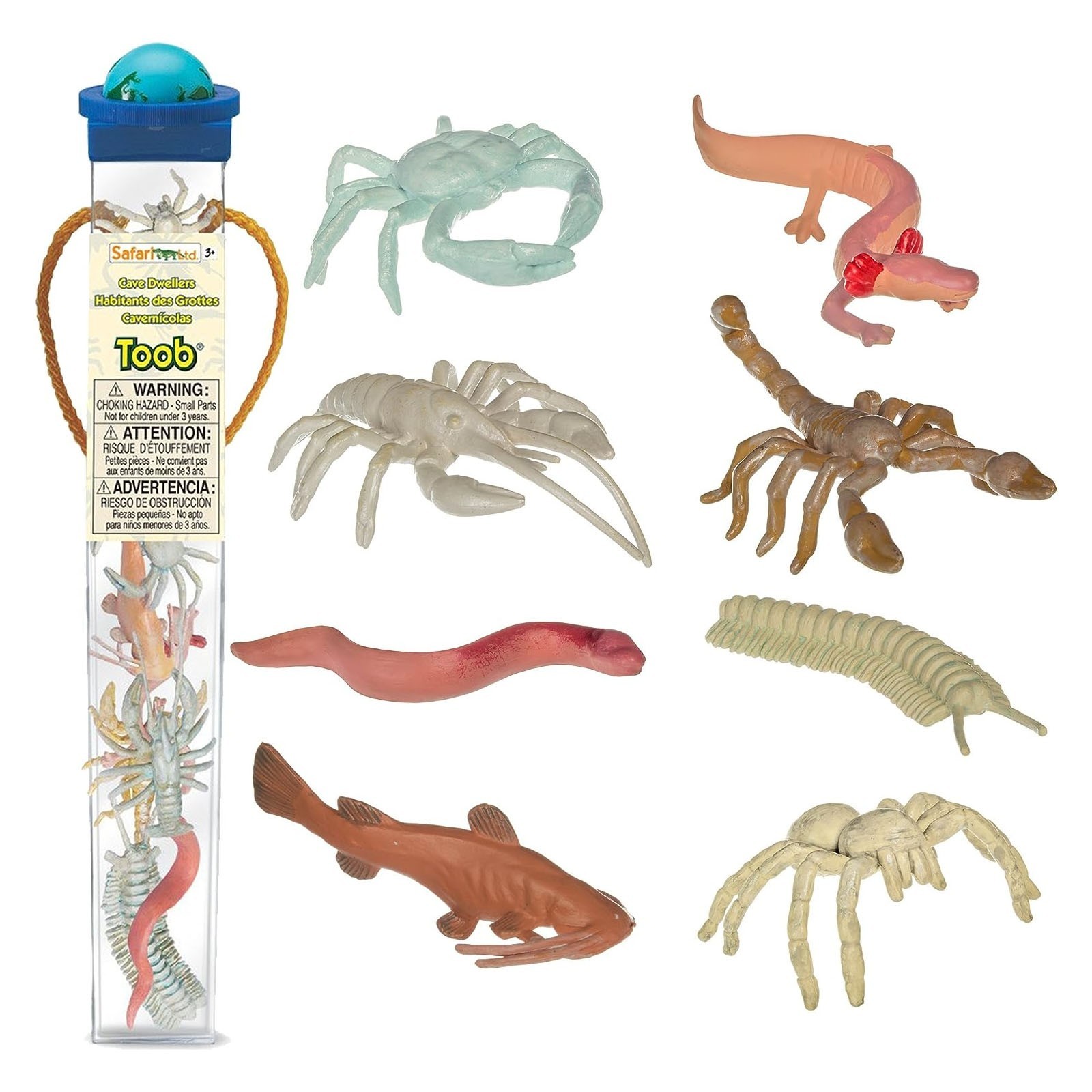Cave dwellers toob by Safari Ltd. 687804 discontinued olm eel NEW UNOPENED