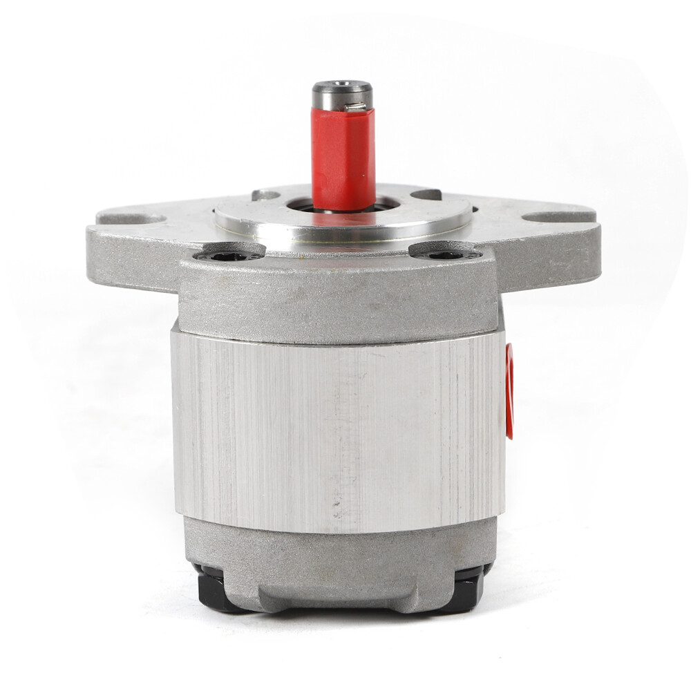 Hydraulic Gear Pump Flat Keyed Shaft SAE Flange Mounting Mini High Pressure