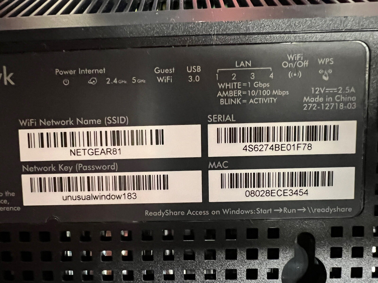 Netgear Nighthawk AC1750 Model R6700v2 Smart WiFi Router