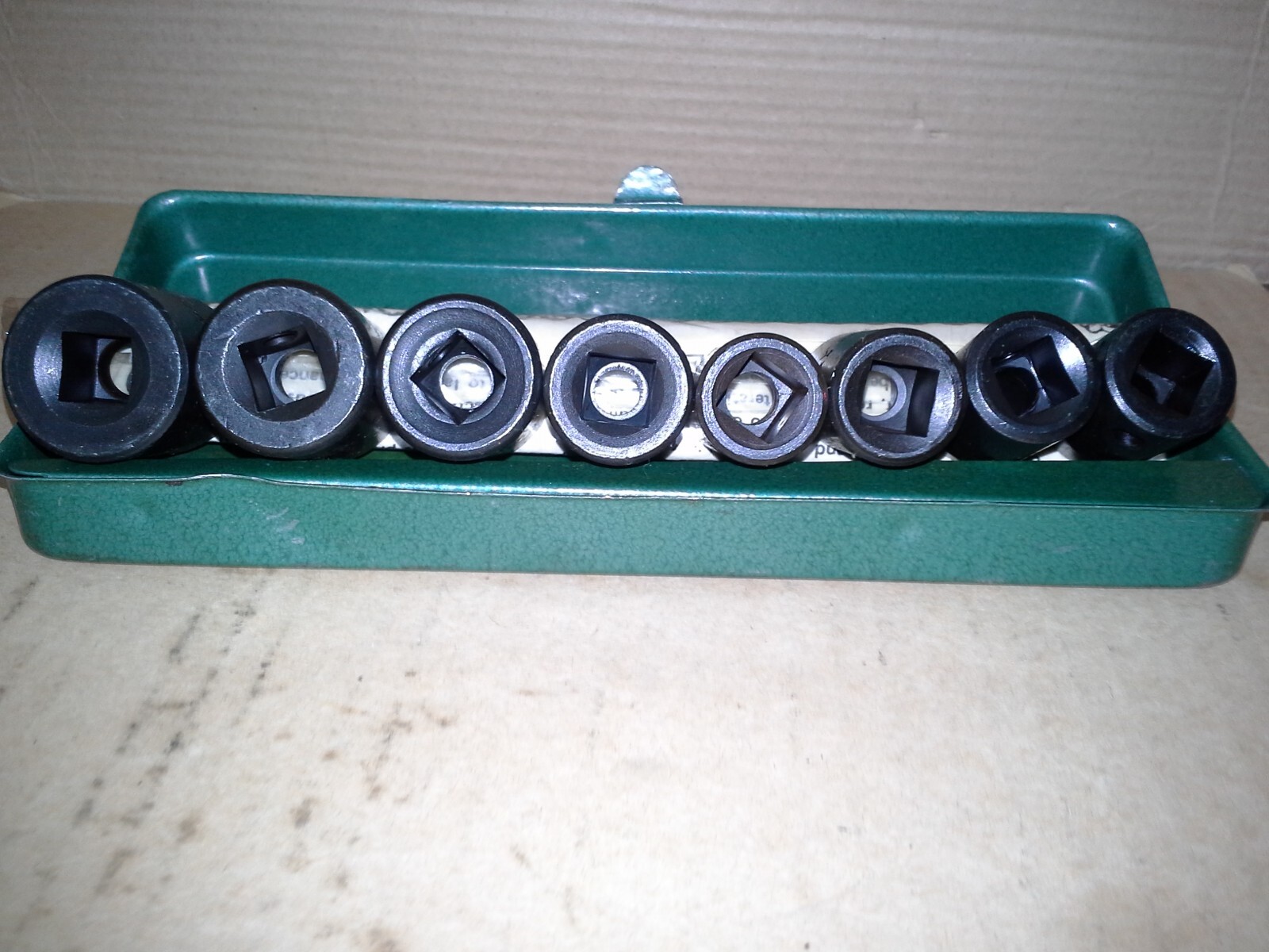 Central Forge 8 Piece Impact Socket Set. Very good condition