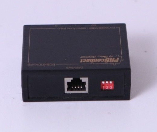 1x PCBKDCVHFB Composite Video/ Stereo Audio Balun By ProConnect/ Key Digital