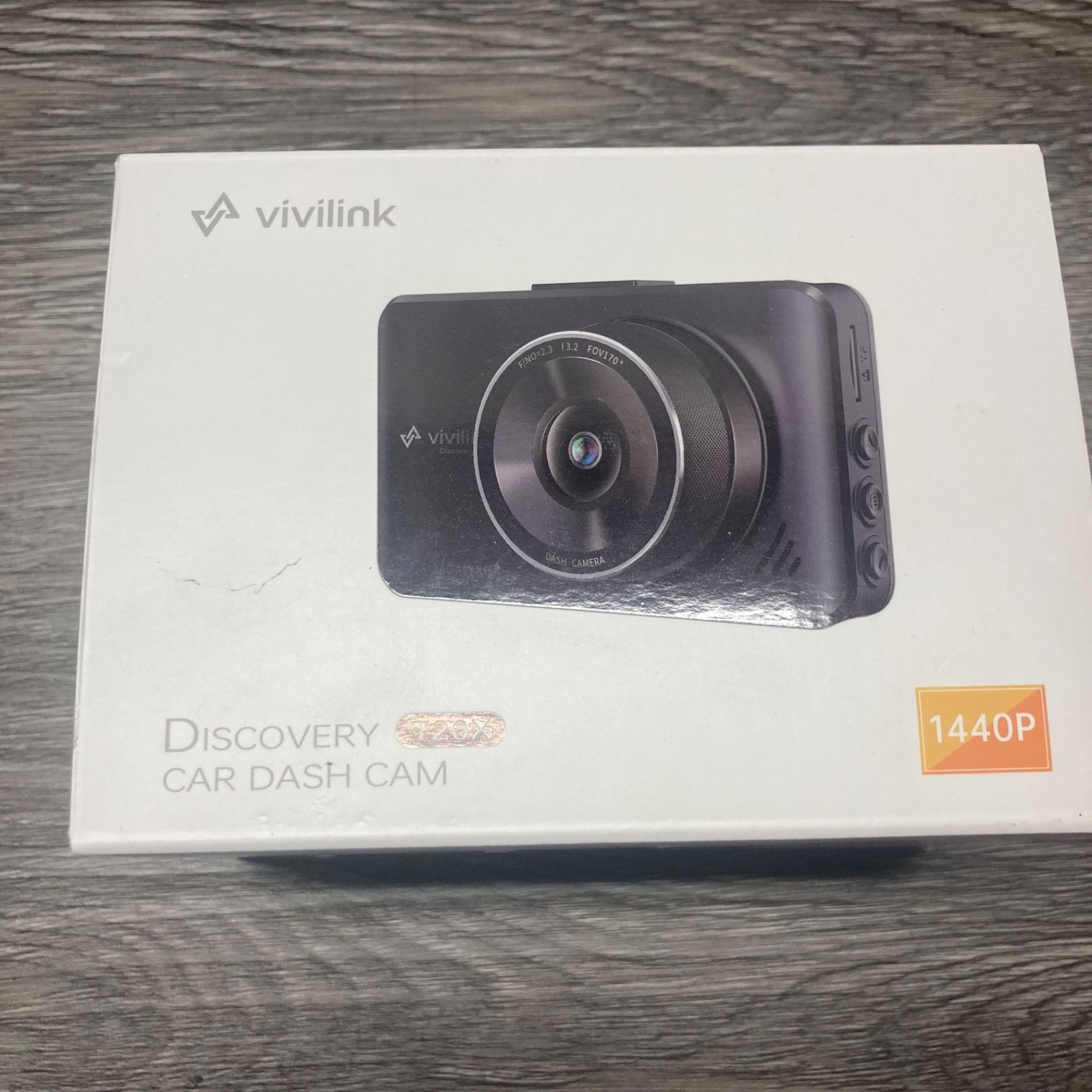 Vivilink 3" Dash Cam FHD 1440p WiFi ADAS Front Camera Park Mode Night Vision