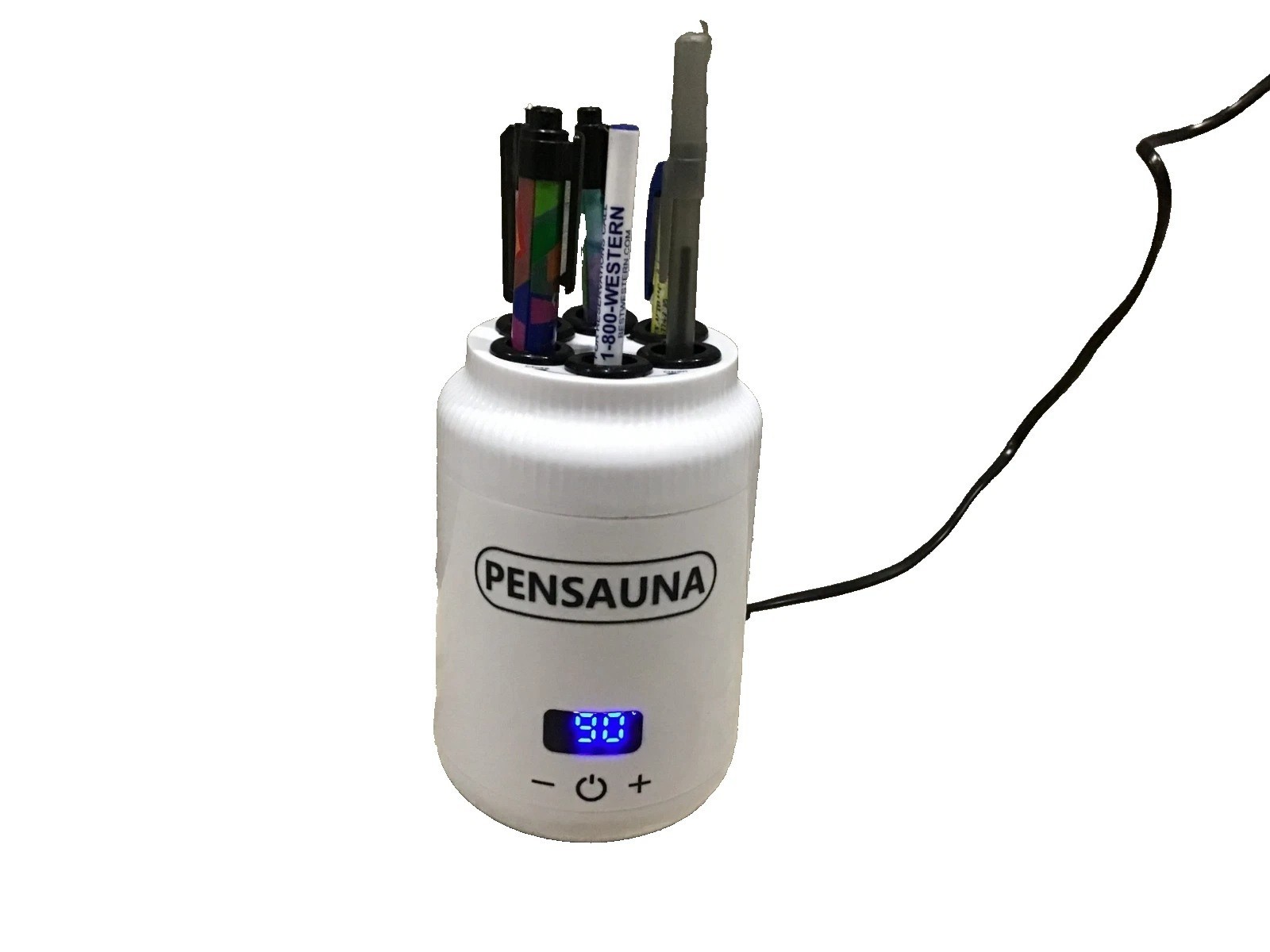The original Pensauna!! Pen rejuvenator- Pen Warmer- Pen Heater- WHITE