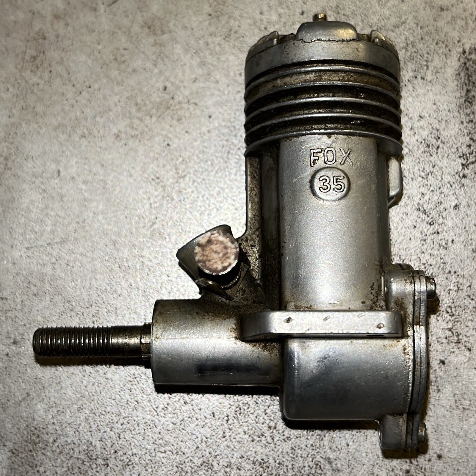 Vintage FOX 35 Model Airplane Engine As Is