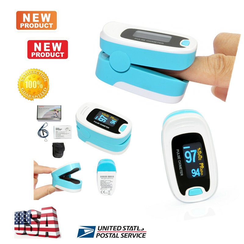 OLED Fingertip Finger Pulse Oximeter SpO2 Blood Oxygen PR Heart Rate Oximetro