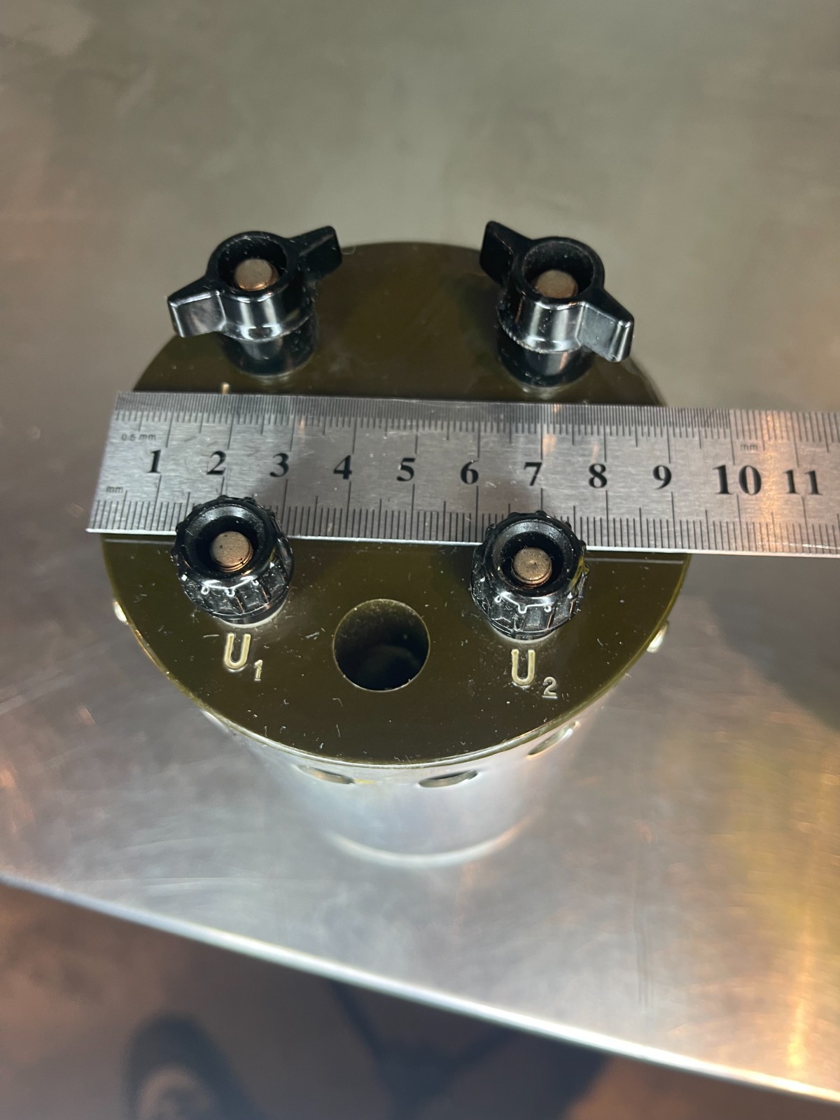 1 Ohm Ω Resistance Standard Resistor Calibrator Accuracy 0.01% Tested crack