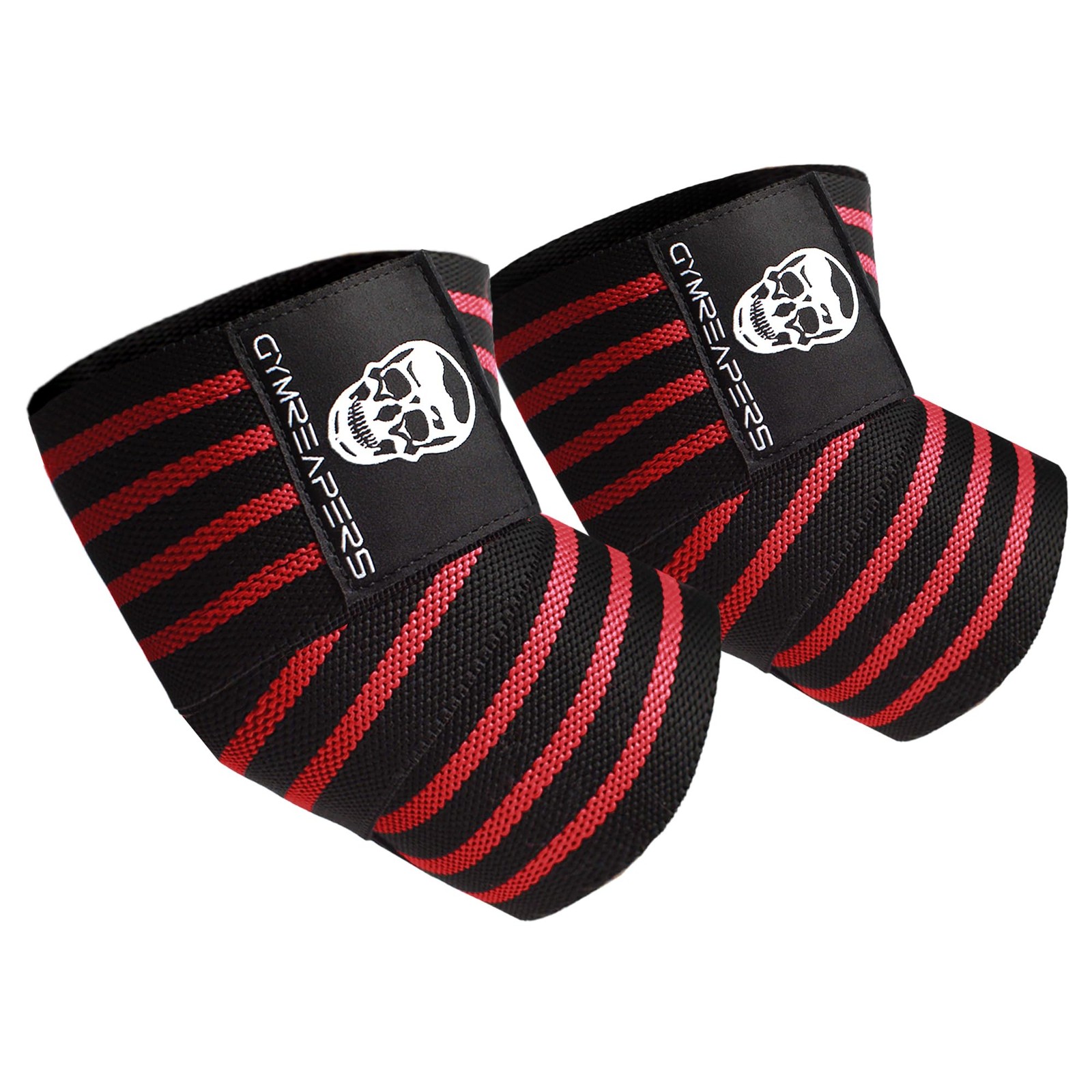 Gymreapers Weightlifting Elbow Wraps 1 Pair  Flexible 40'' Elbow Compression ...