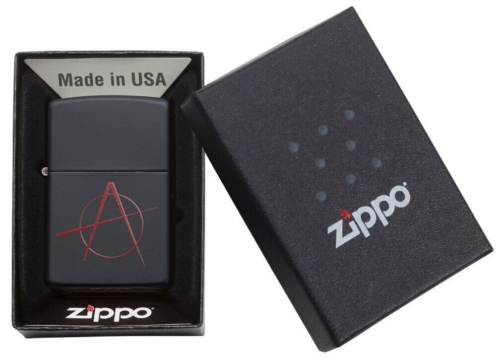 Zippo Anarchy Black Matte 20842