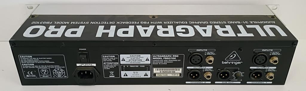 BEHRINGER ULTRAGRAPH PRO (P10023508)