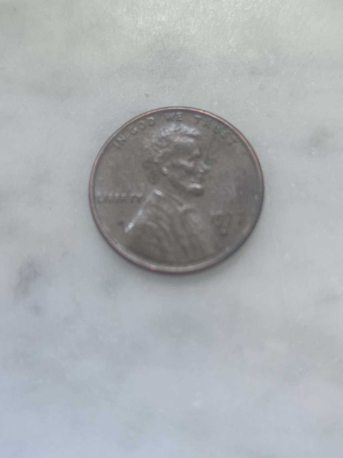 1977 d lincoln penny